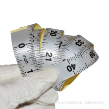 40 Inches Adhesive Silver Tape Measure